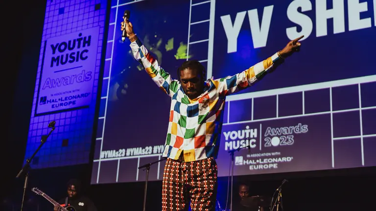 yv shells at the youth music awards 2023